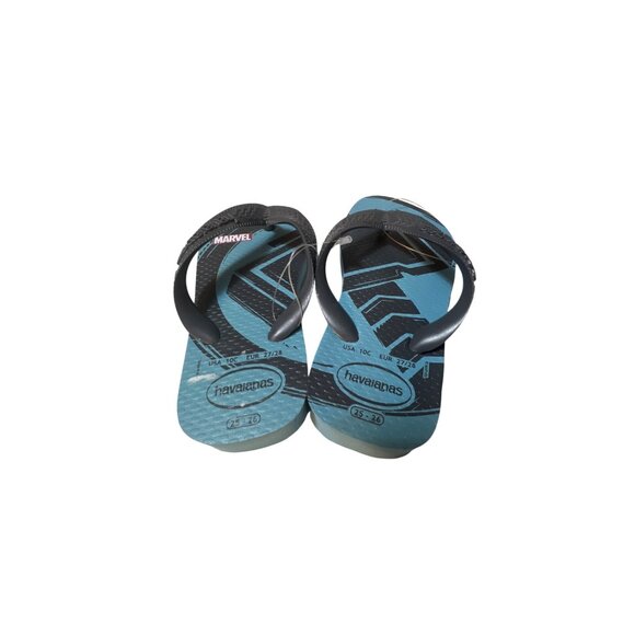 Havaianas Marvel Black Panther Kids Flip-Flops Size 10C - Picture 4 of 4